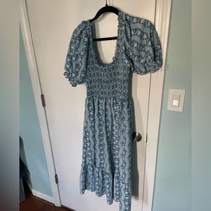 Hill House Louisa Dress Trailing Vine